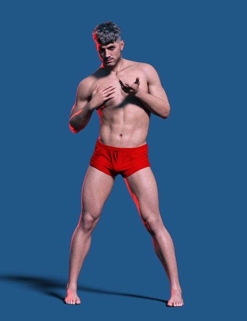 Pibon Poses for Genesis 9 and 8 Male