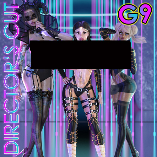 Threesome 1 Guy 2 Girls (Vol.3) G9 - Director's Cut Poses