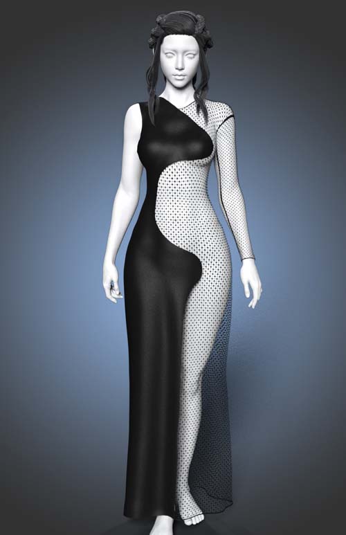 Sexy long dress for G8F