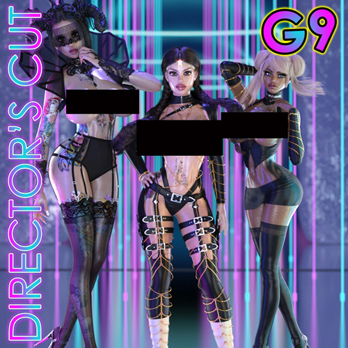 Threesome 1 Guy 2 Girls (Vol.4) G9 - Director's Cut Poses