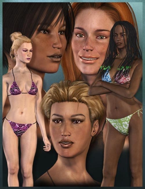 International Beauties Maps and Morphs