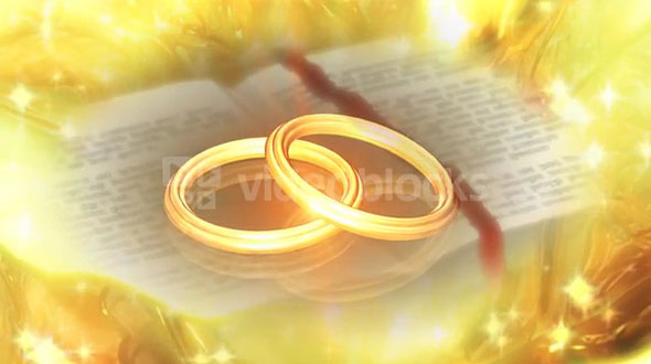 Diamond ring in the Bibles