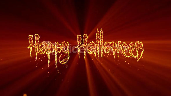 Happy Halloween Light Animation