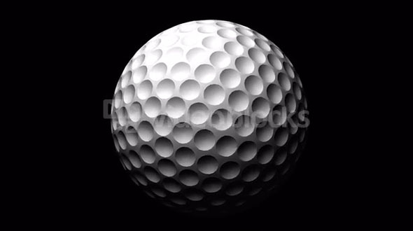 Spinning golf balls big