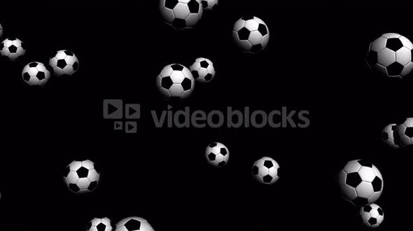 falling soccer ball