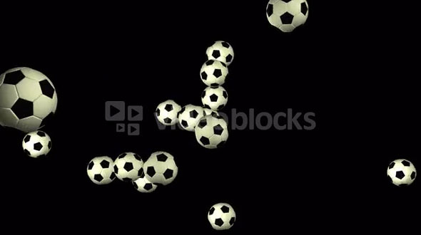 Falling Soccer Balls