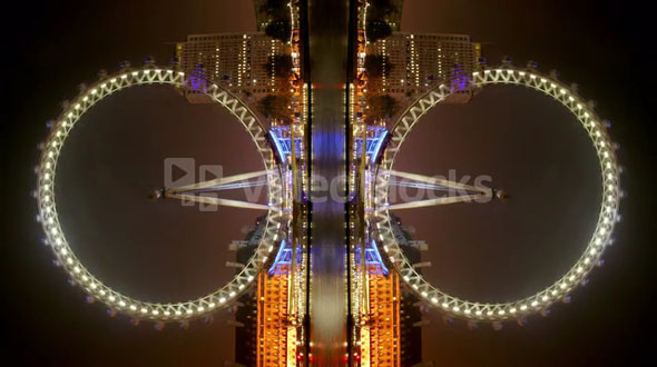 Mirrored London Eye