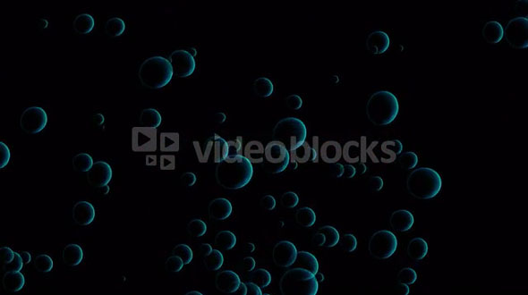 movement blue bubble