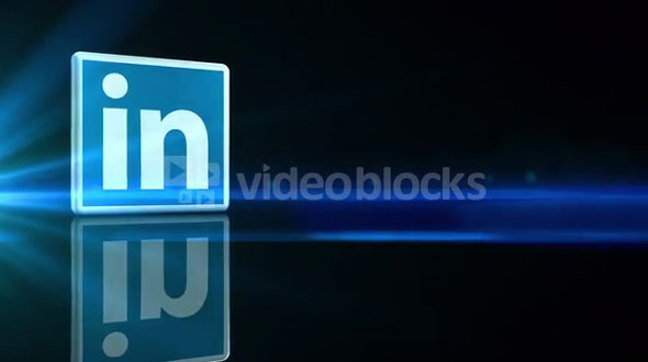 Rotating LinkedIN Icon