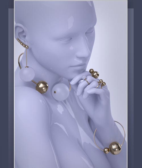 ES Sphaerae Jewelry Vol.1 for Genesis 3 Female(s)