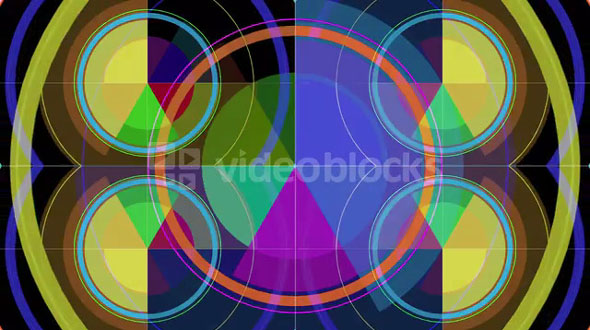 Colorful Graph Circles