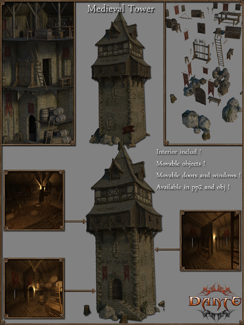 Medieval Tower V1