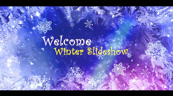 Winter Parallax Slideshow