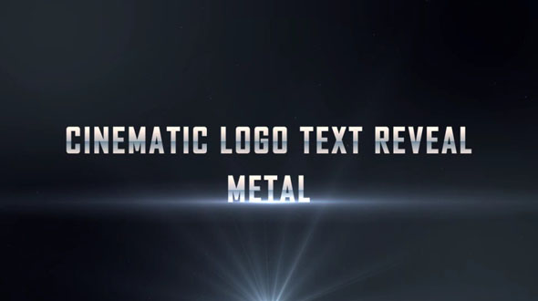 Cinematic Logo Text Reveal