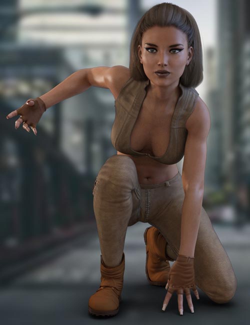 X-Fashion Reckless Outfit for Genesis 3 Female(s)