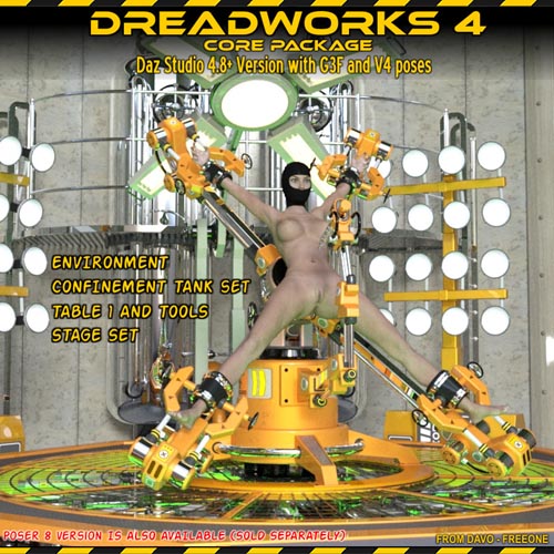 Dreadworks 4 Core Pack DAZ STUDIO VERSION