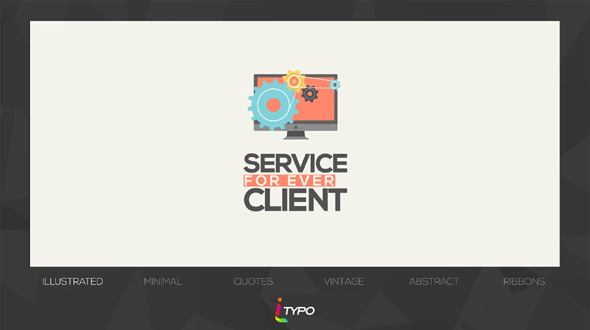 iTypo | Typography & Title Animations 