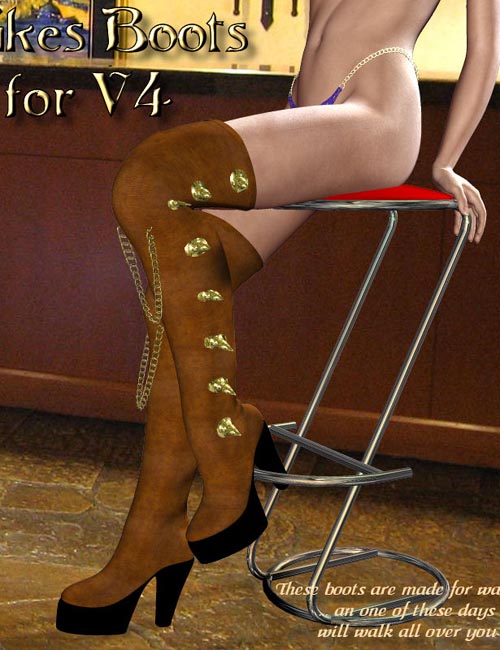 V4 - Spikes Boots