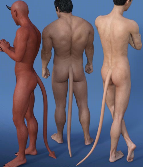 EasyPose Tail For Genesis 3 Male(s)
