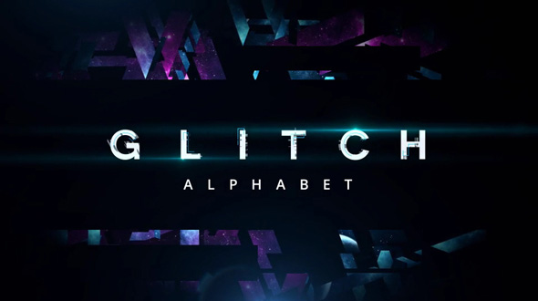 Glitch Alphabet