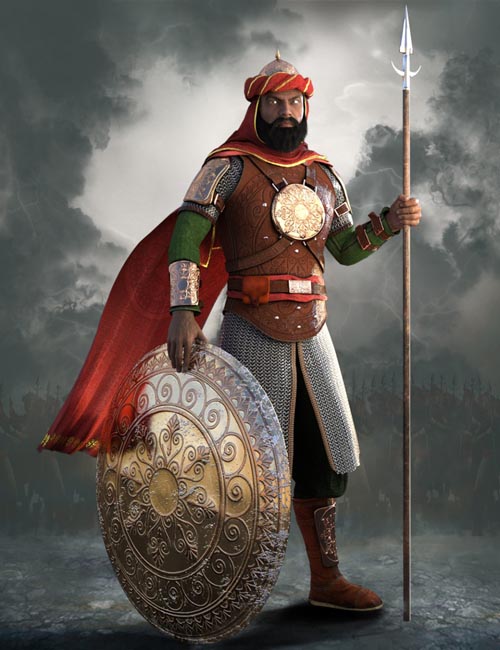 Tus - Persian Warrior Outfit for Genesis 3 Male(s)