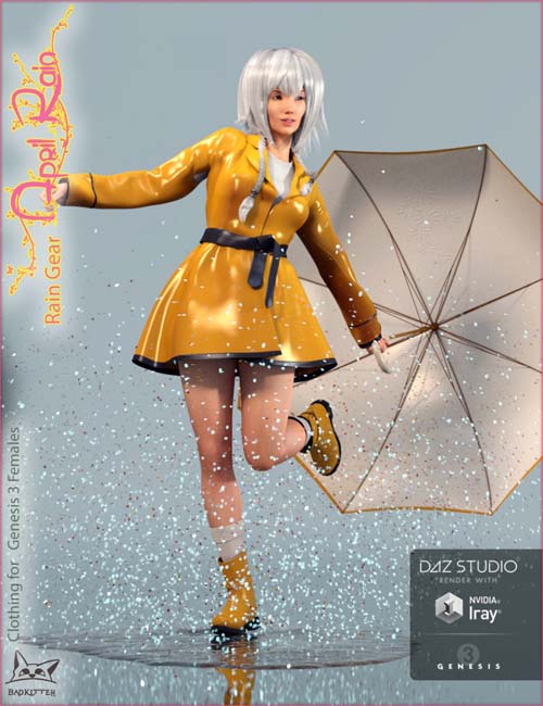 April Rain Gear (converted from G3F) for Genesis 8 Female(s)