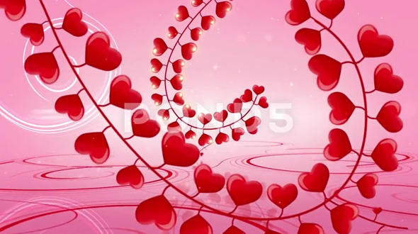 Romantic Hearts Love Slideshow