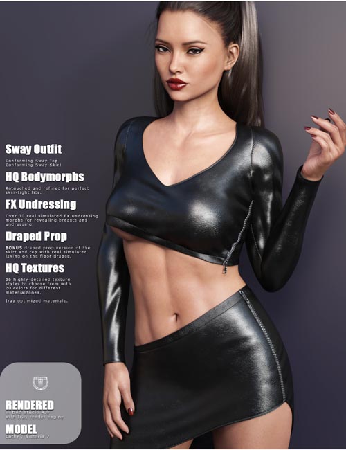 Sway Outfit for Genesis 3 Female(s)