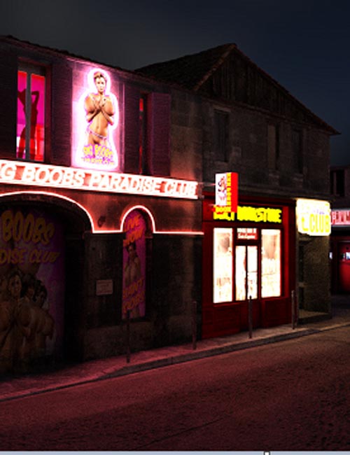 Red Light District For DS iray