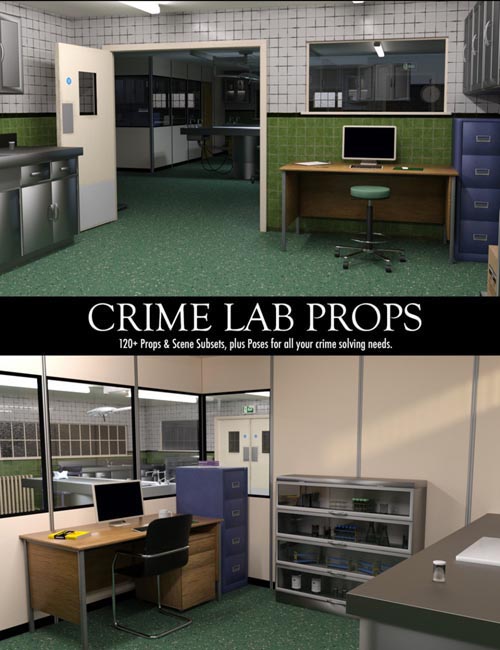 Crime Lab Props