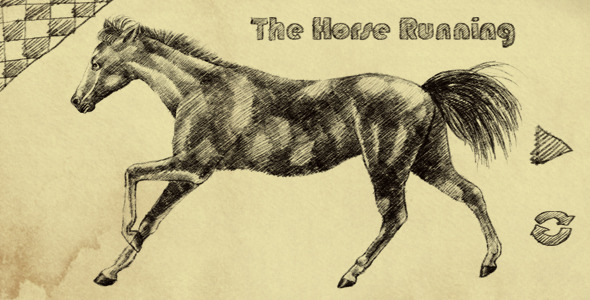 THE HORSE RUNNING 