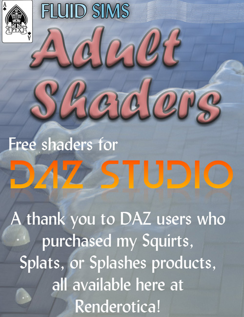 Free Adult Shaders For DAZ Studio
