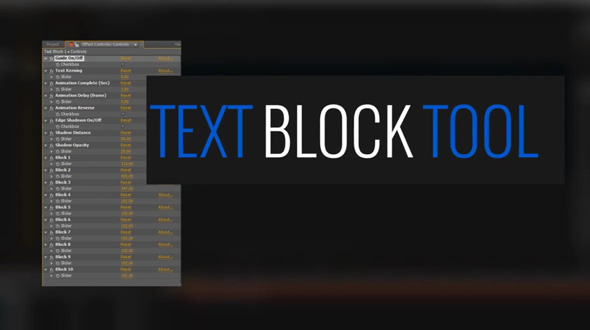 Text Block Tool