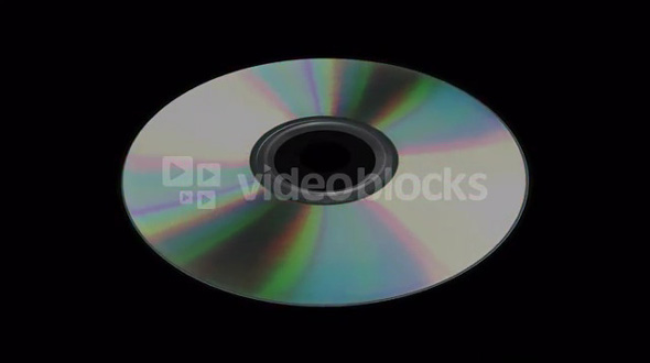 Spinning of Compact Disc