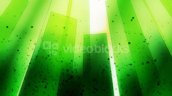 Bright Lime Green Rectangle Wall