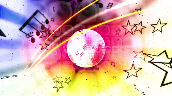 Crazy Disco Ball and Exploding Graphics