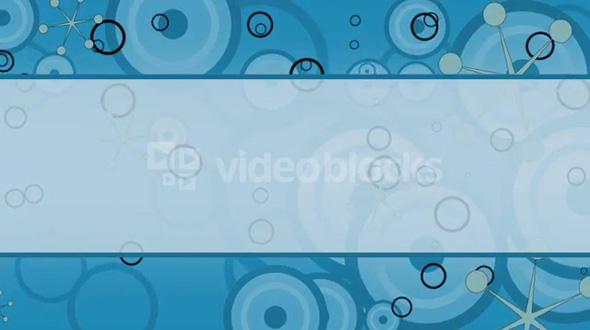 Blue Retro Title Screen