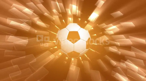 Spinning Soccer Ball & Yellow