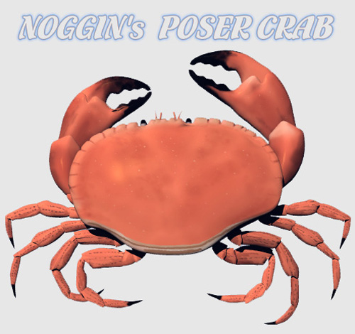 Noggin's Poser Crab