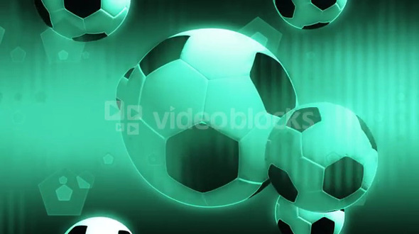 Digital Soccer And Shapes