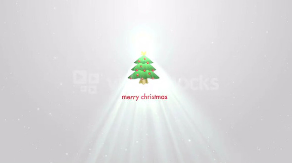 Merry Christmas Graphic Silver