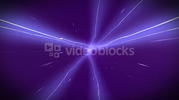 Purple Electricity Intersection