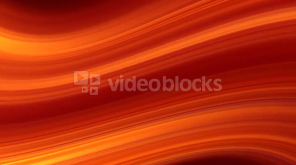 Glowing Orange Waves