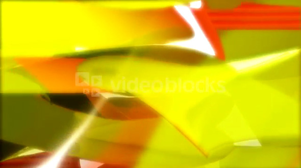 Spinning Yellow and Red Shapes`