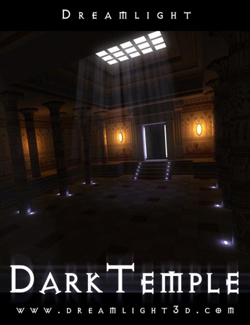 Dark Temple Light Set for DAZ Studio