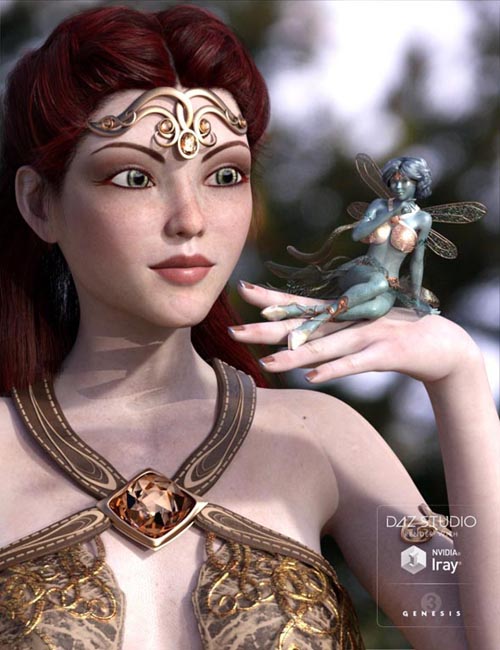 Celinette - Human and Fairy for Genesis 3 Female