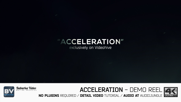 Acceleration // Demo reel