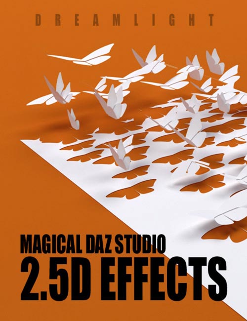 Magical Daz Studio 2.5D Effects