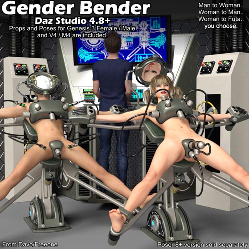 "Gender Bender" For DazStudio
