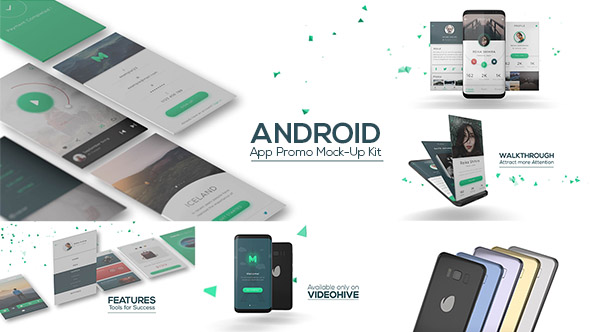 Android App Promo Mock-Up Kit
